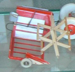 Tractor Attachment, Wooden - Harvester