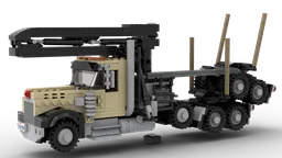 Kenworth W900 Self Loading Log Truck