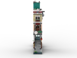 Ninjago City Noodle Shop + Platform + Appartment