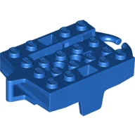Vehicle Base, Roller Coaster Car 4 x 5 / Blue