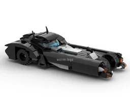 Batmobile Black & White 2013