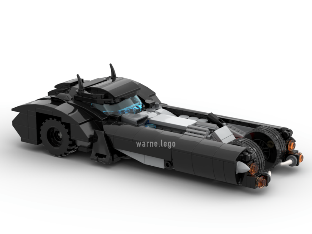 Lego Batmobile Black & White 2013