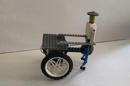 Man Pulling a Cart