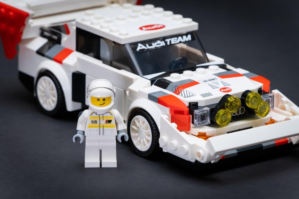 Lego AUDI sport Quattro S1 Hill Climb edition