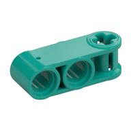 Lego Technic Axle and Pin Connector Perpendicular 3L with 2 Pin Holes / Dark Turquoise