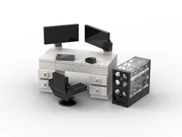 Gaming Setup - Minifig Scaled