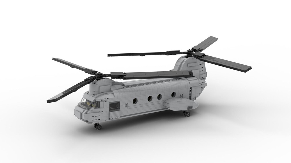 Lego Boeing CH-46 Sea Knight | 1:33 Minifigure Scale