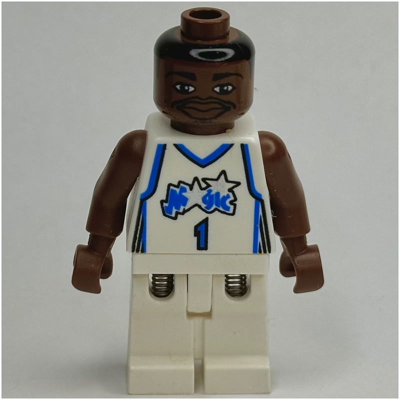 Lego Tracy McGrady, Orlando Magic #1, White