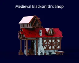 Medieval Blacksmith's Shop