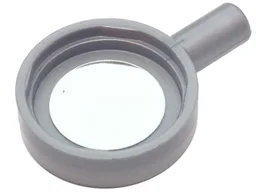 Minifigure, Utensil Frying Pan with Silver Mirror Pattern (Sticker) - Set 41180