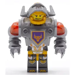 Axl with Flat Silver Torso