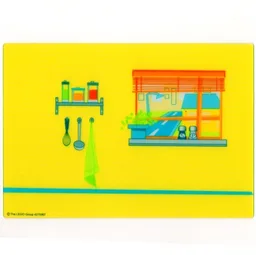 Backdrop, Belville Doll House Kitchen / [No Color/Any Color]