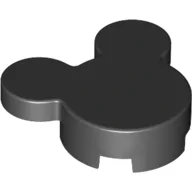 Tile Special Round 3 x 4 x 2/3 Mickey Mouse / Black