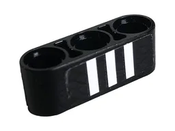 Technic, Liftarm Thick 1 x 3 with 3 White Stripes on Black Background Pattern (Sticker) - Set 42096