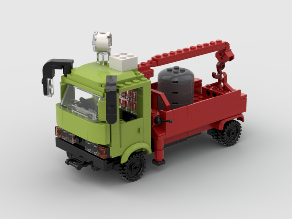Lego Top Gear Crane Lorry Burma Special