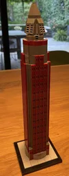 Messeturm (Messe Tower) 1:800 Scale