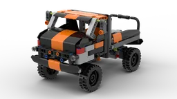 42166 - B-model - rusty Mercedes-Benz Unimog