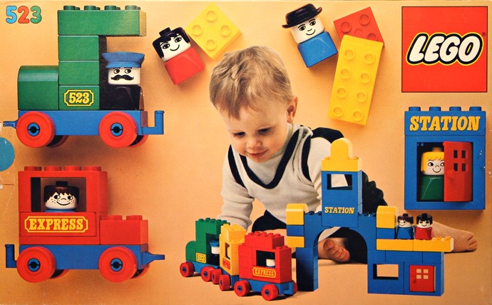 Lego Train and Station
