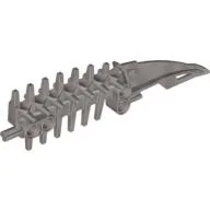 Large Figure Weapon Spined Long Blade / Pearl Light Gray