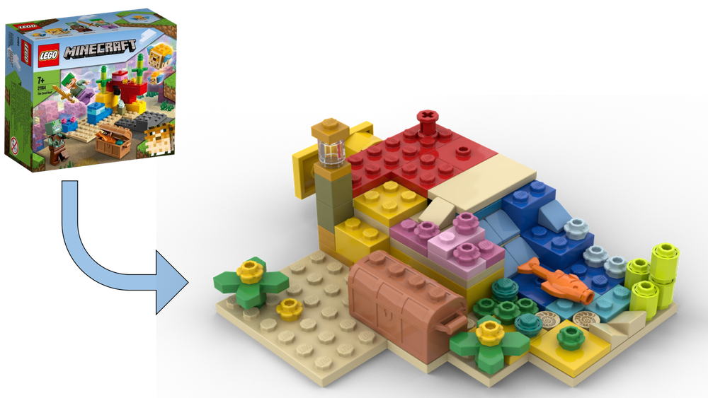 Lego 21164 Alternative "Treasures desert"