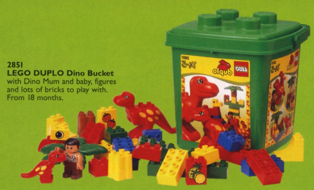 Lego Medium Dino Bucket