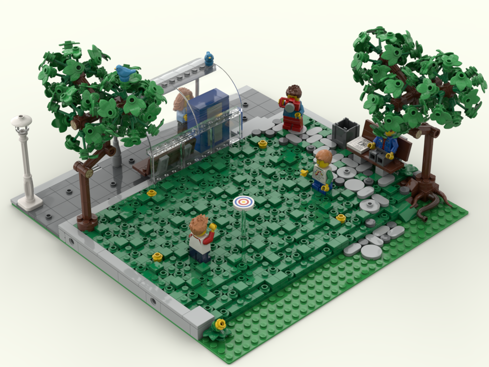 Lego Modular Lawn Games: Frisbee