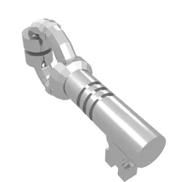 Equipment Key / Chrome Silver