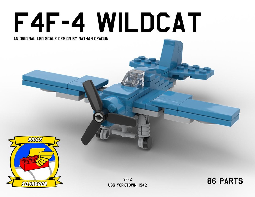 Lego F4F-4 Wildcat