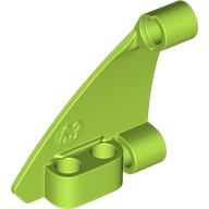 Lego Technic Panel Triangle 5 x 4 Left / Lime