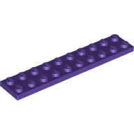 Plate 2 x 10 / Dark Purple