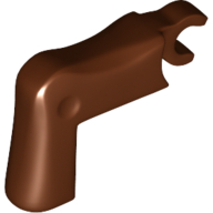 Lego Creature Body Part, Rancor / Killer Croc Claw, Arm with Clip / Reddish Brown