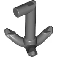 Tool Grappling Hook with 90° Shaft / Dark Bluish Gray