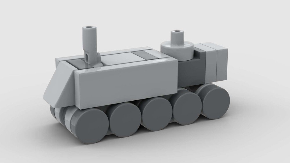 Lego 1:1455 Clone Turbo Tank