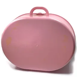 Storage Suitcase Oval with Set 1540-1 Print (Sticker) / Duplo Pink