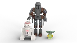 Figures for UCS N1 Mandalorian Starfighter
