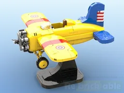 1930s Racing Airplane