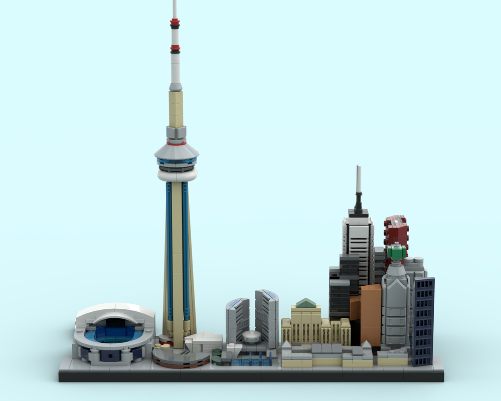 Lego City of Toronto Skyline