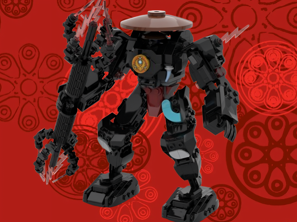 Lego Nokt's Elemental Shatterspin Mech
