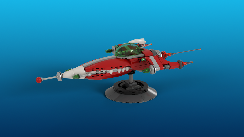 Lego Starfighter of the Crocodiles