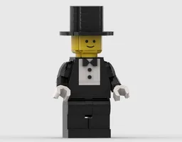 Up-Scaled Groom Minifigure