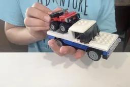 Blue ATV
