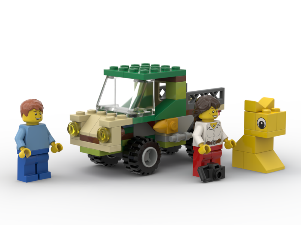 Lego 4637 Safari Pickup & Lion
