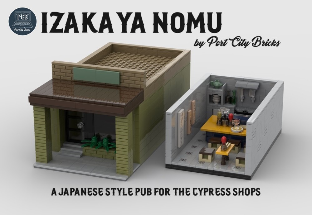 Lego Izakaya Nomu - The Cypress Shops Series
