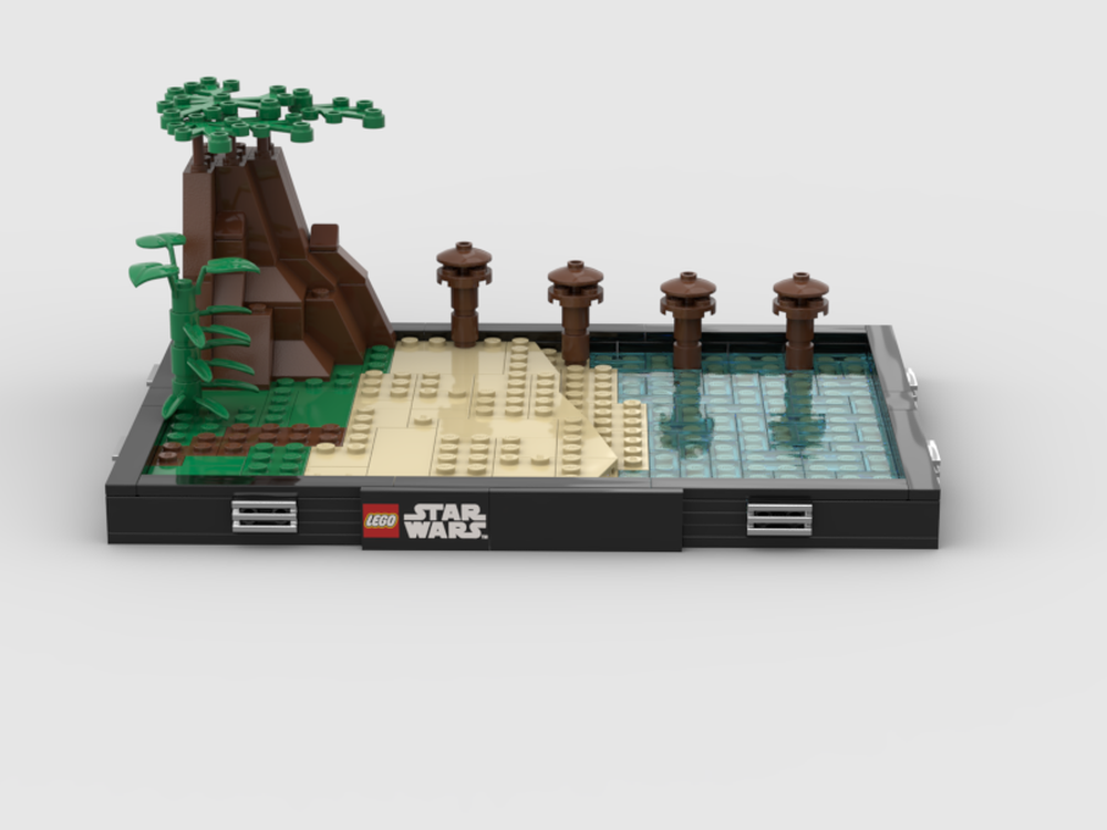 Lego Kashyyyk Diorama