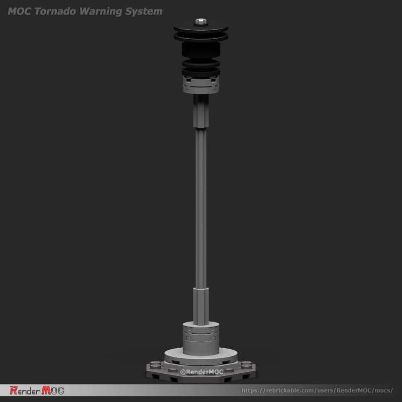 Lego MOC Tornado Warning System