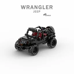 jeep wrangler black knight 8wide