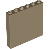 Panel 1 x 6 x 5 / Dark Tan