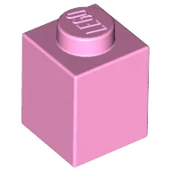 Brick 1 x 1 / Bright Pink