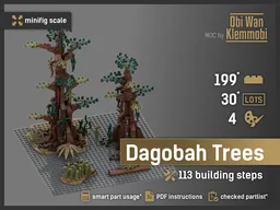 Dagobah Swamp Trees