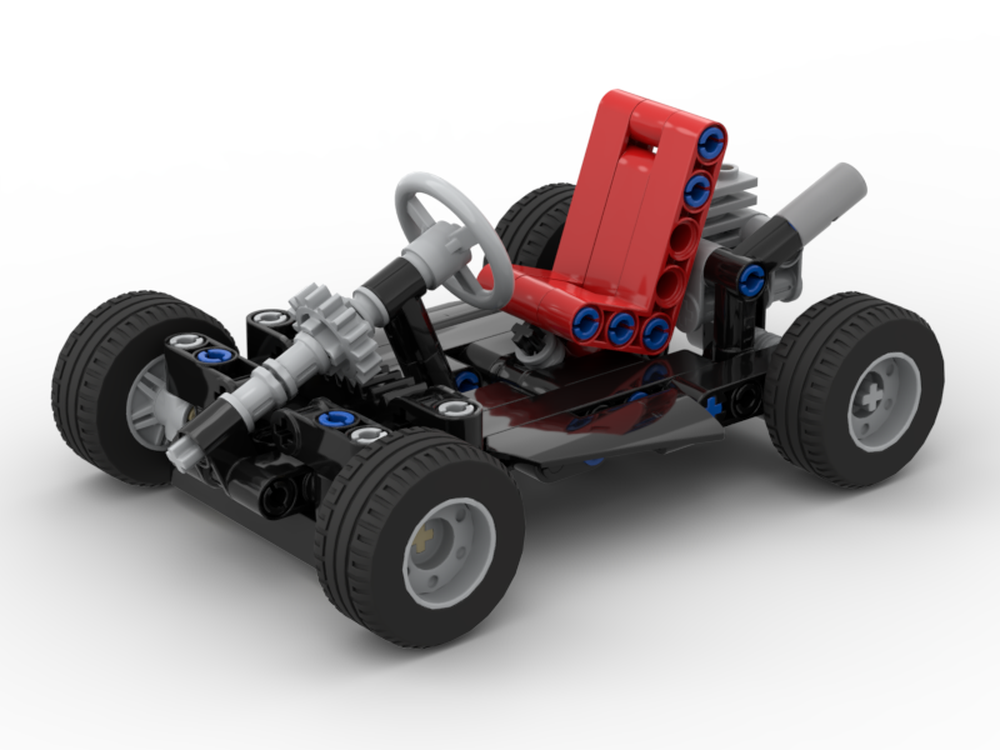 Lego 1972 Go-Kart remake